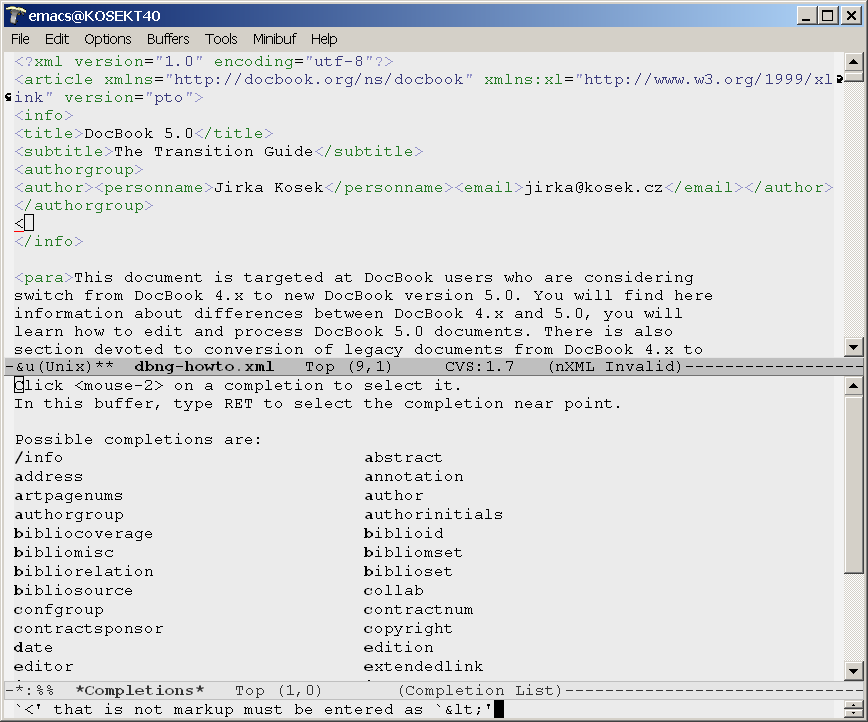 Validate an XML Document Against an XML Schema (C/C++). Demonstrates how  to validate an XML document and/or fragment against an XML schema using .